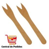 TENEDORES MADERA 8.5CM