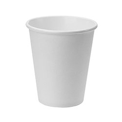 VASO CAFE BLANCO 12OZ